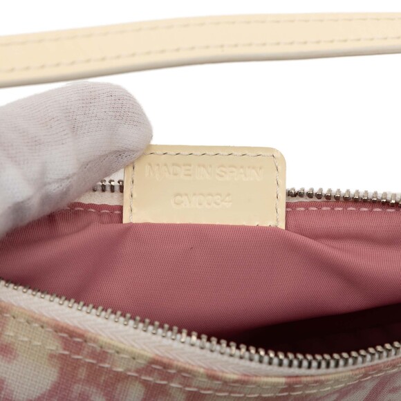 Pre-Loved Dior Mini Diorissimo Coated Canvas Saddle Pochette - Picture 6 of 11